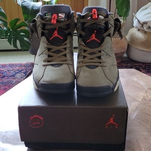 TRAVIS SCOTT X AIR JORDAN 6 RETRO 'OLIVE'